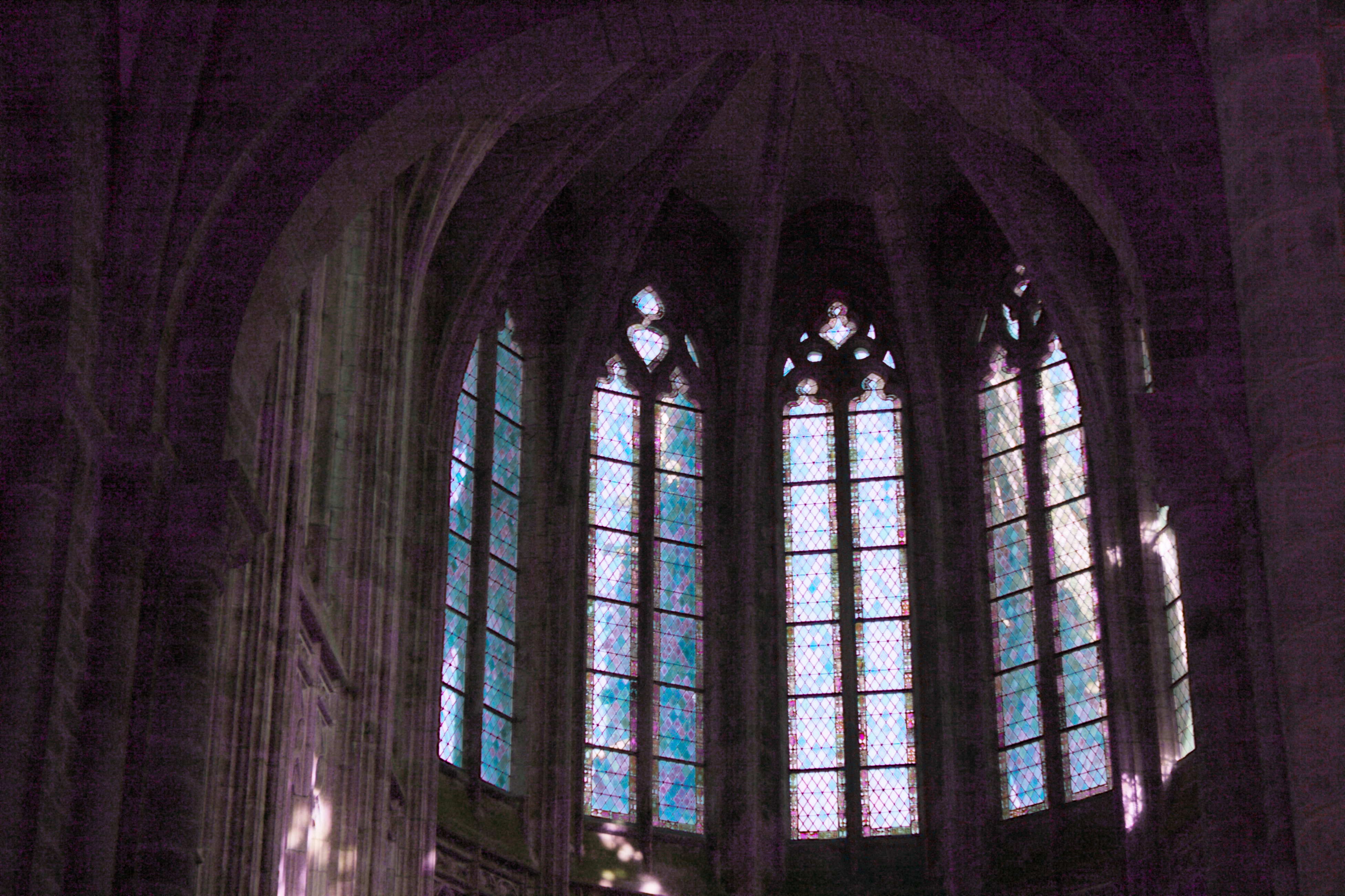 Stained glass tears